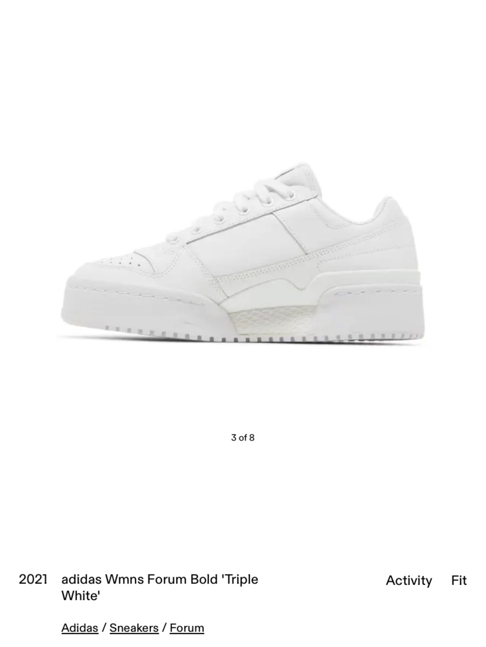 adidas White Low-Top Leather Sneakers
